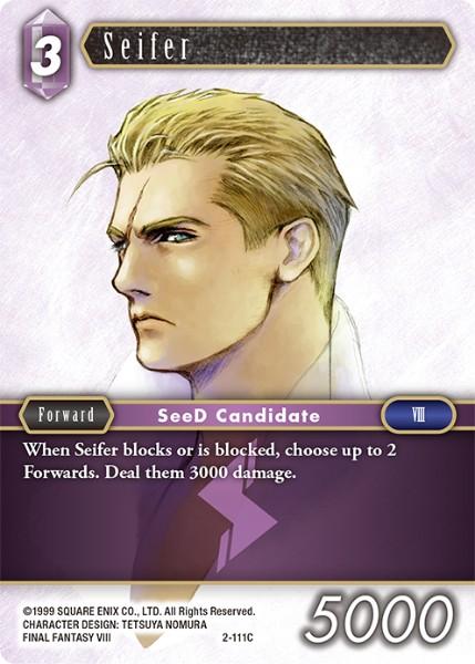 Final Fantasy 2-111C Seifer