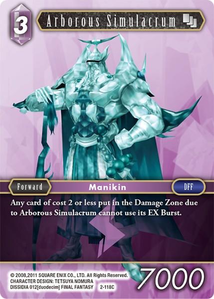 Final Fantasy 2-118C Arborous Simulacrum
