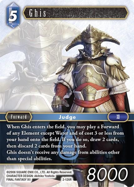 Final Fantasy 2-126R Ghis