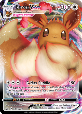 SWSH Shining Fates SWSH087 Eevee VMAX