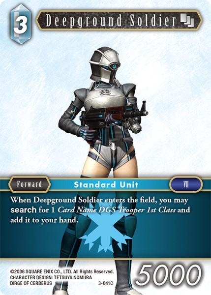 Final Fantasy 3-041C Deepground Soldier