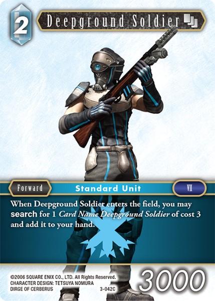 Final Fantasy 3-042C Deepground Soldier