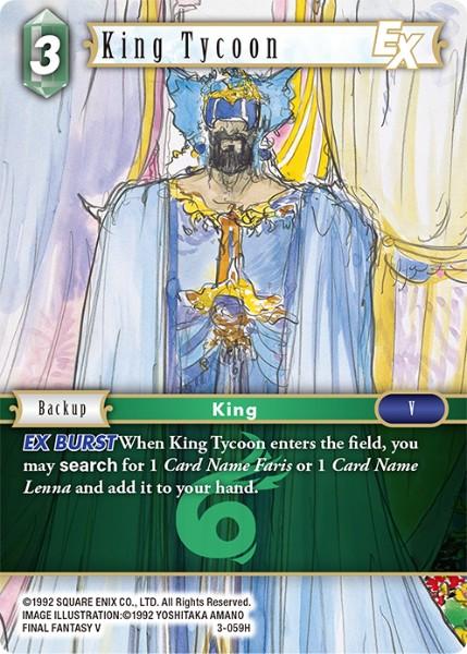 Final Fantasy 3-059H King Tycoon