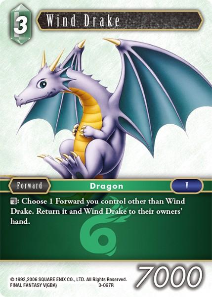 Final Fantasy 3-067R Wind Drake