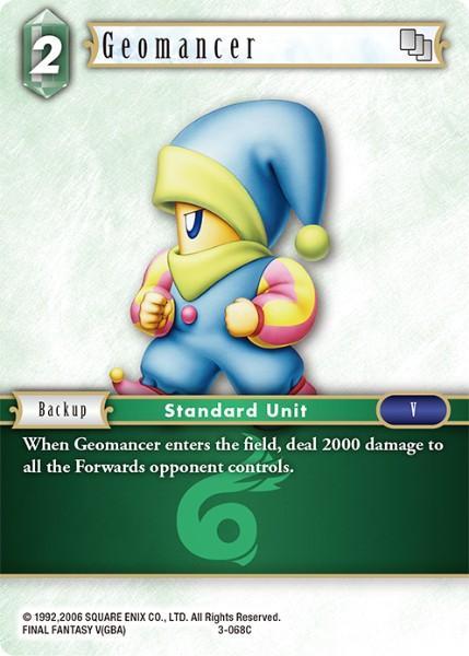 Final Fantasy 3-068C Geomancer
