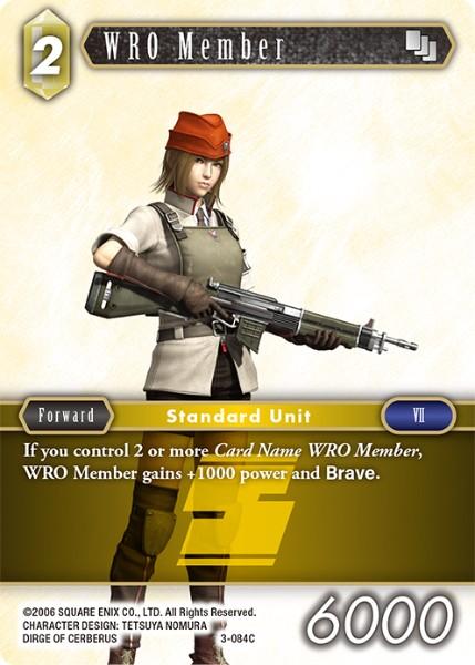 Final Fantasy 3-084C WRO Member