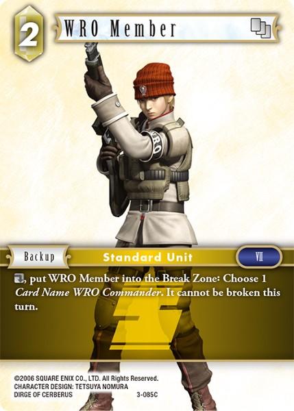 Final Fantasy 3-085C WRO Member