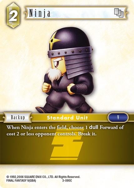 Final Fantasy 3-090C Ninja