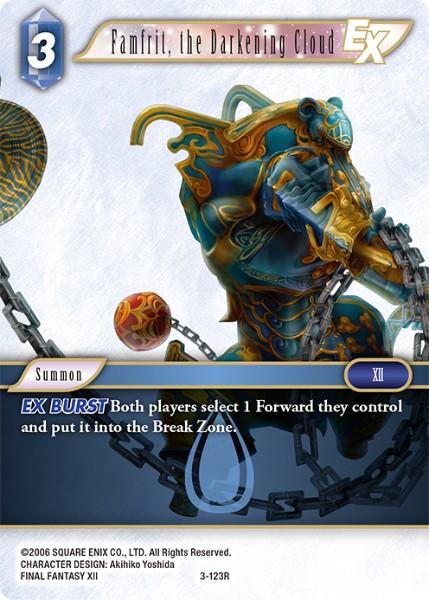 Final Fantasy 3-123R Fanfrit, the Darkening Cloud