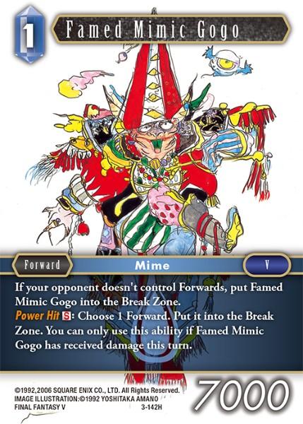 Final Fantasy 3-142H Famed Mimic Gogo