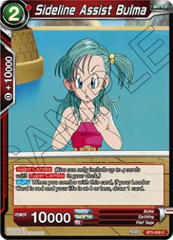 DBS Miraculous Revival BT5-008 Sideline Assist Bulma Foil