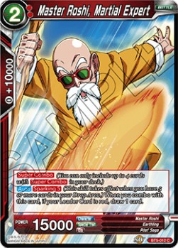 DBS Miraculous Revival BT5-012 Master Roshi, Martial Expert