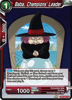 DBS Miraculous Revival BT5-021 Baba, Champions' Leader