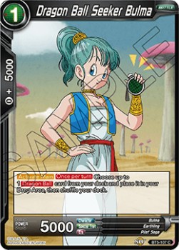 DBS Miraculous Revival BT5-107 Dragon Ball Seeker Bulma Foil