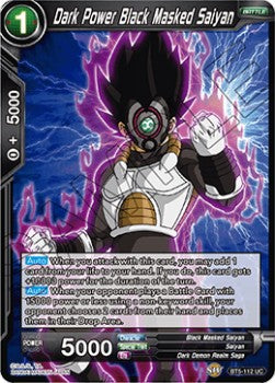DBS Miraculous Revival BT5-112 Dark Power Black Masked Saiyan