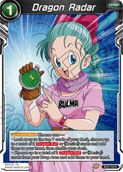 DBS Miraculous Revival BT5-116 Dragon Radar Foil