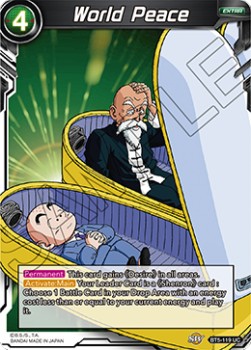 DBS Miraculous Revival BT5-119 World Peace