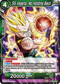 DBS Miraculous Revival BT5-058 SS Vegeta, No Holding Back Foil