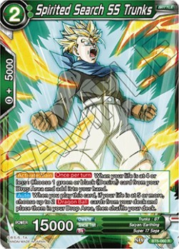 DBS Miraculous Revival BT5-060 Spirited Search SS Trunks Foil