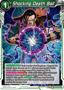 DBS Miraculous Revival BT5-075 Shocking Death Ball Foil