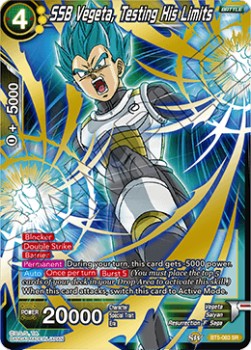 DBS Miraculous Revival BT5-083 SSB Vegeta, Testing His Limits (SR)