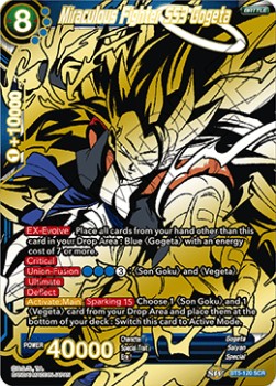 DBS Miraculous Revival BT5-120 Miraculous Fighter SS3 Gogeta (SCR)
