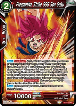 DBS Destroyer Kings BT6-004 Preemptive Strike SSG Son Goku Foil
