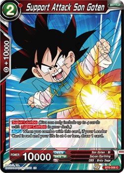 DBS Destroyer Kings BT6-006 Support Attack Son Goten Foil