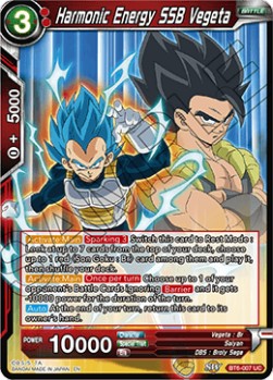 DBS Destroyer Kings BT6-007 Harmonic Energy SSB Vegeta Foil