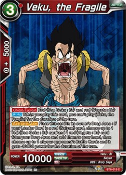 DBS Destroyer Kings BT6-013 Veku, the Fragile Foil