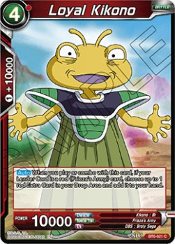 DBS Destroyer Kings BT6-021 Loyal Kikono Foil