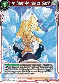 DBS Destroyer Kings BT6-026 Is That All You've Got? Foil
