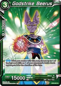 DBS Destroyer Kings BT6-057 Godstrike Beerus Foil