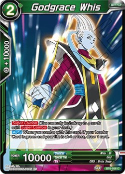 DBS Destroyer Kings BT6-058 Godgrace Whis Foil
