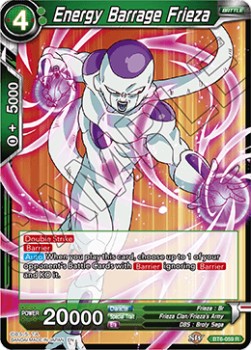 DBS Destroyer Kings BT6-059 Energy Barrage Frieza Foil