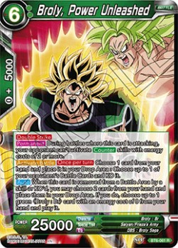 DBS Destroyer Kings BT6-061 Broly, Power Unleashed Foil