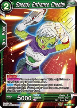 DBS Destroyer Kings BT6-071 Speedy Entrance Cheelai Foil