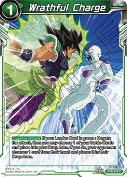 DBS Destroyer Kings BT6-078 Wrathful Charge Foil
