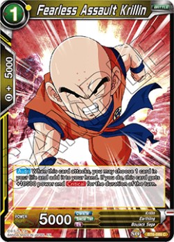 DBS Destroyer Kings BT6-089 Fearless Assault Krillin Foil