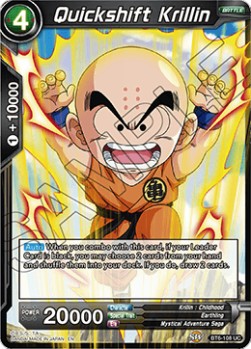DBS Destroyer Kings BT6-108 Quickshift Krillin Foil