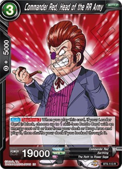 DBS Destroyer Kings BT6-113 Commander Red, Head of the RR Army Foil