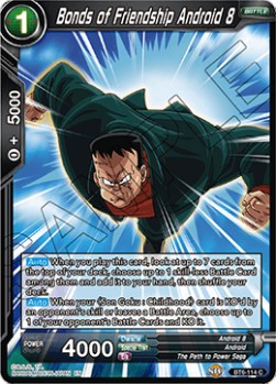DBS Destroyer Kings BT6-114 Bonds of Friendship Android 8 Foil