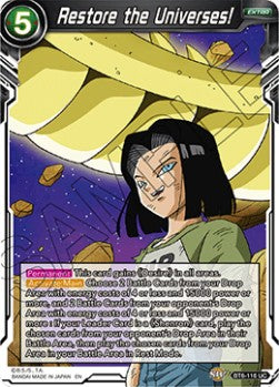 DBS Destroyer Kings BT6-116 Restore the Universes!