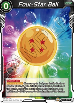 DBS Destroyer Kings BT6-117 Four-Star Ball Foil