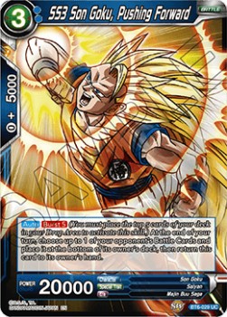 DBS Destroyer Kings BT6-029 SS3 Son Goku, Pushing Forward