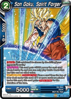DBS Destroyer Kings BT6-030 Son Goku, Spirit Forger Foil