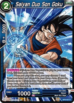 DBS Destroyer Kings BT6-031 Saiyan Duo Son Goku