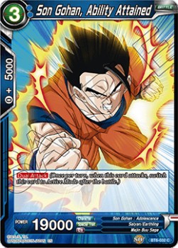 DBS Destroyer Kings BT6-032 Son Gohan, Ability Attained