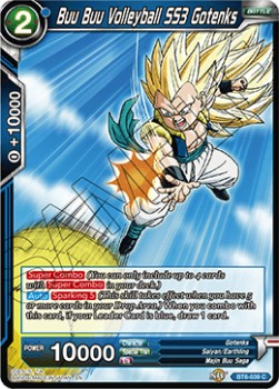 DBS Destroyer Kings BT6-039 Buu Buu Volleyball SS3 Gotenks