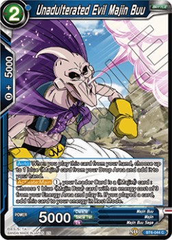 DBS Destroyer Kings BT6-044 Unadulterated Evil Majin Buu